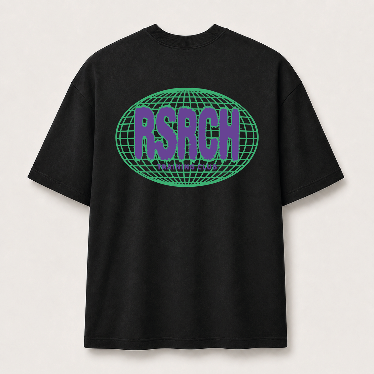 T-Shirt Oversize Globe Training Club - Black