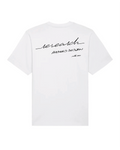 T-Shirt Oversize Calligraphie - White