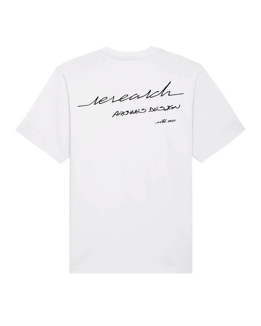 T-Shirt Oversize Calligraphie - White