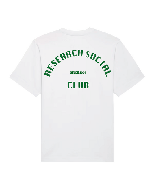 T-Shirt Oversize Social Club - White Green