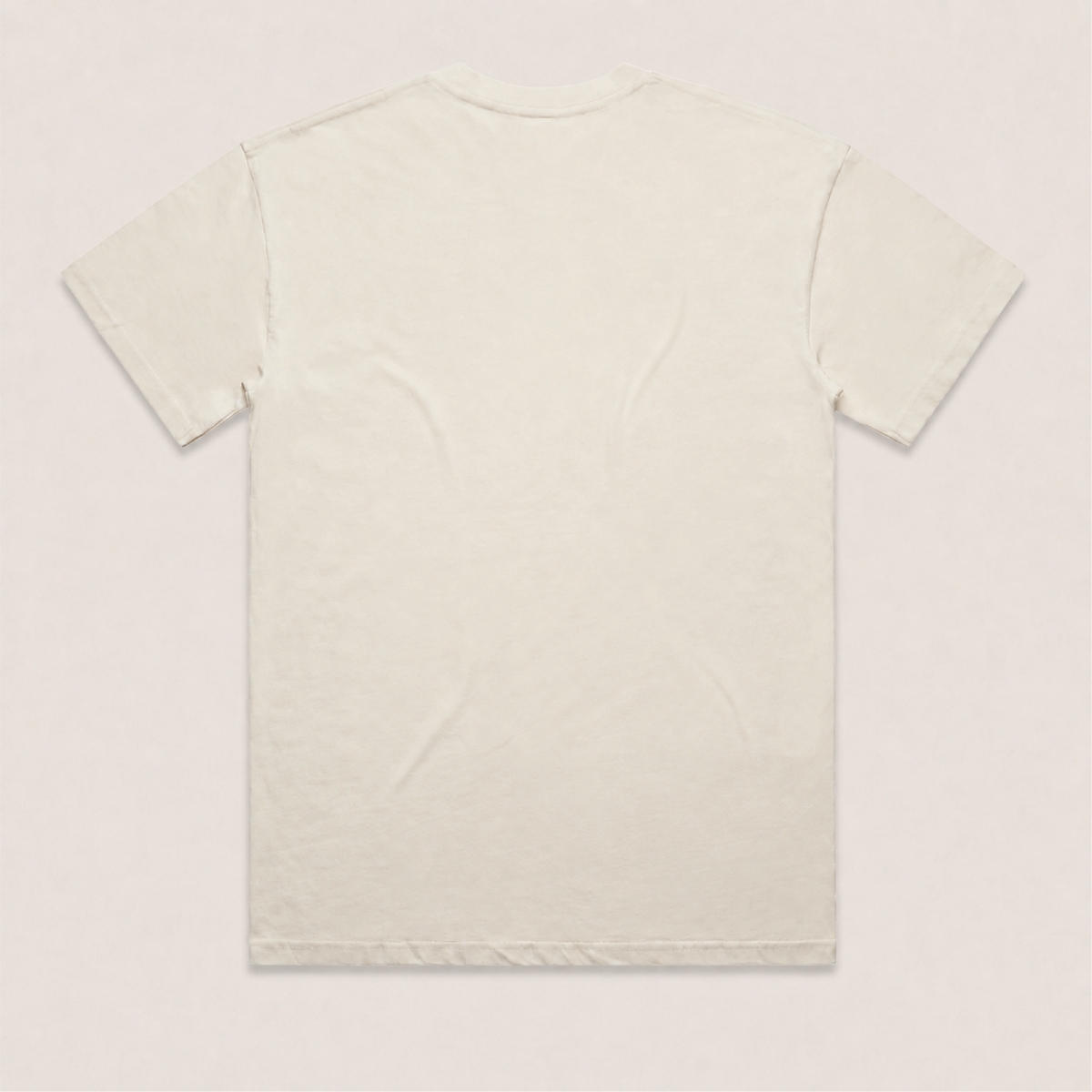 T-shirt Oversize Globe Basics - Cream