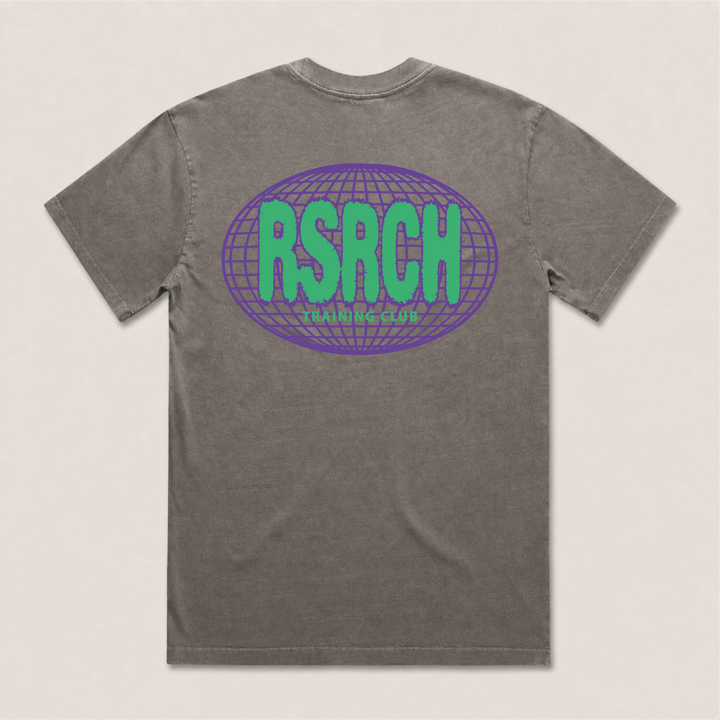 T-Shirt Oversize Globe Training Club - Grey & Purple