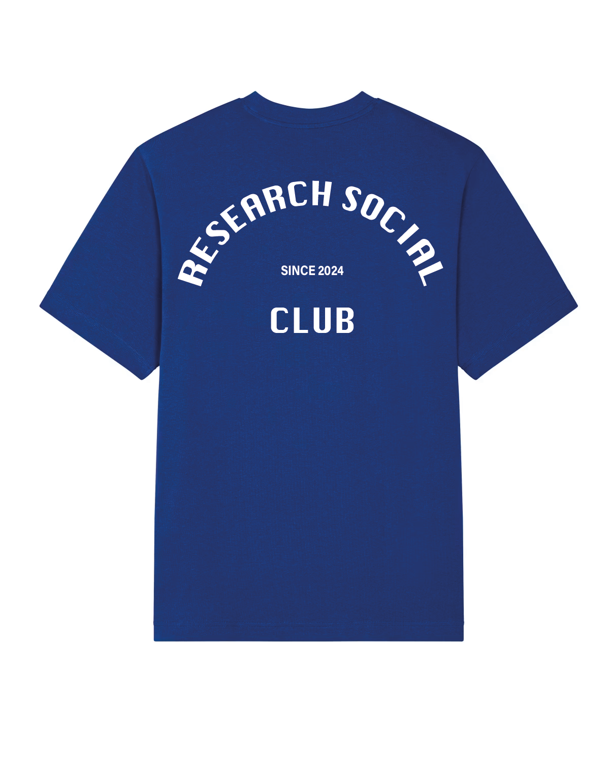 T-Shirt Oversize Social Club - Worker Blue