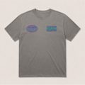 T-Shirt Oversize Globe Training Club - Grey & Purple