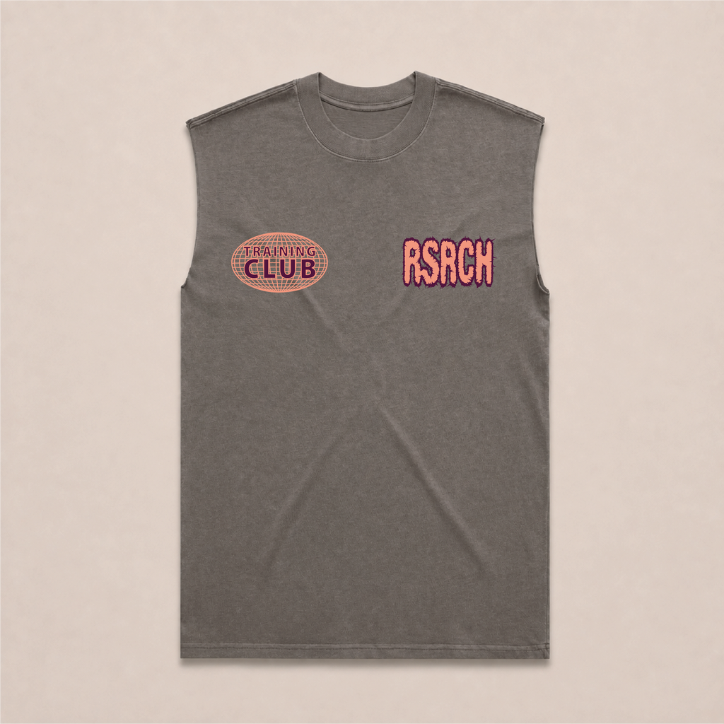 Tank Oversize Globe Training Club - Grey & Orange