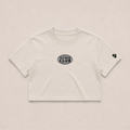 Crop Oversize Globe Basics - Cream