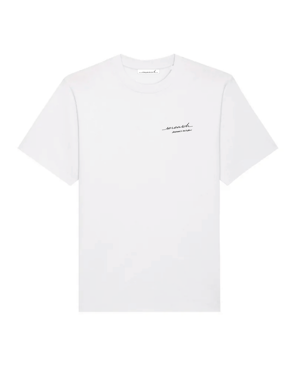 T-Shirt Oversize Calligraphie - White