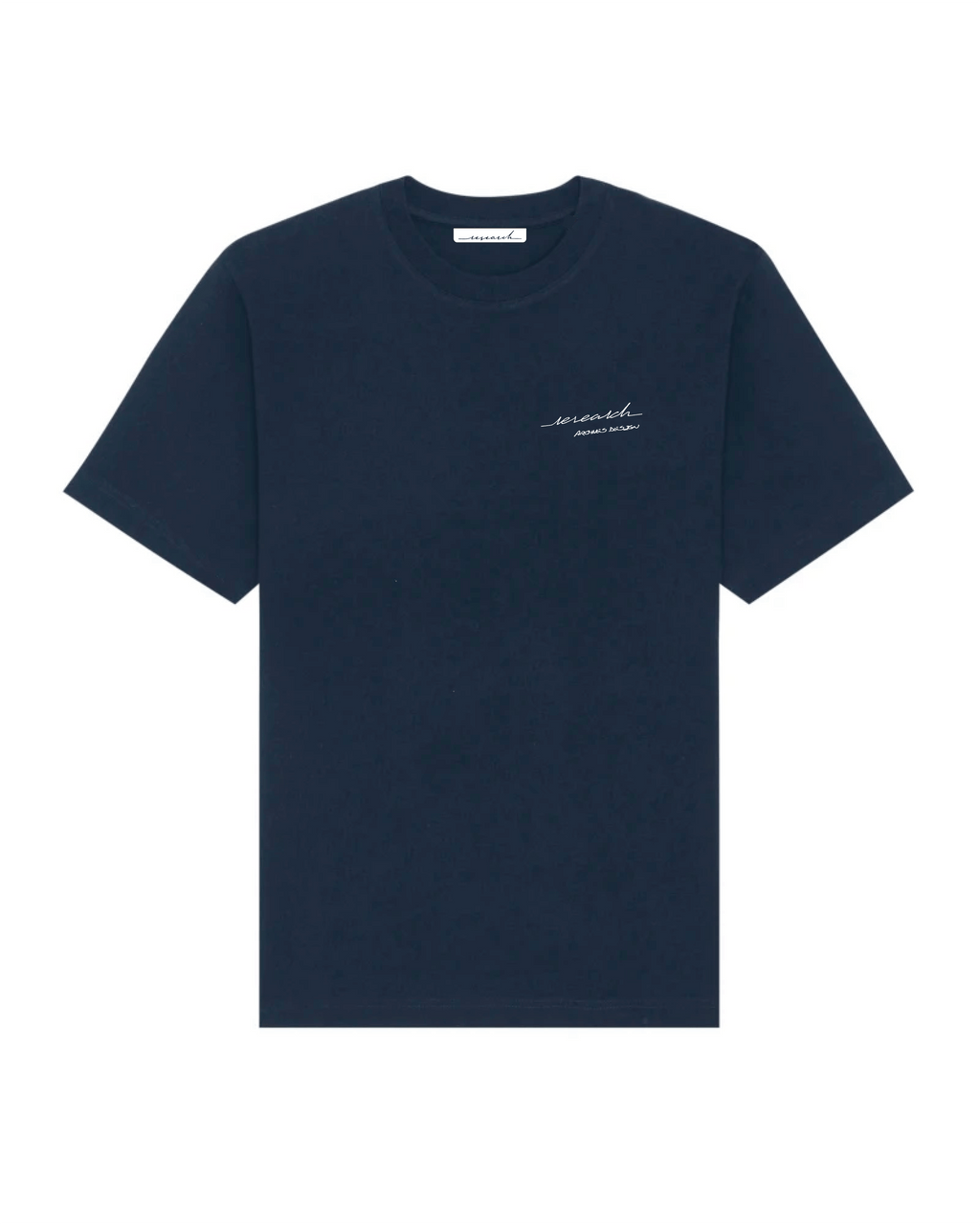 T-Shirt Oversize Calligraphie - Navy