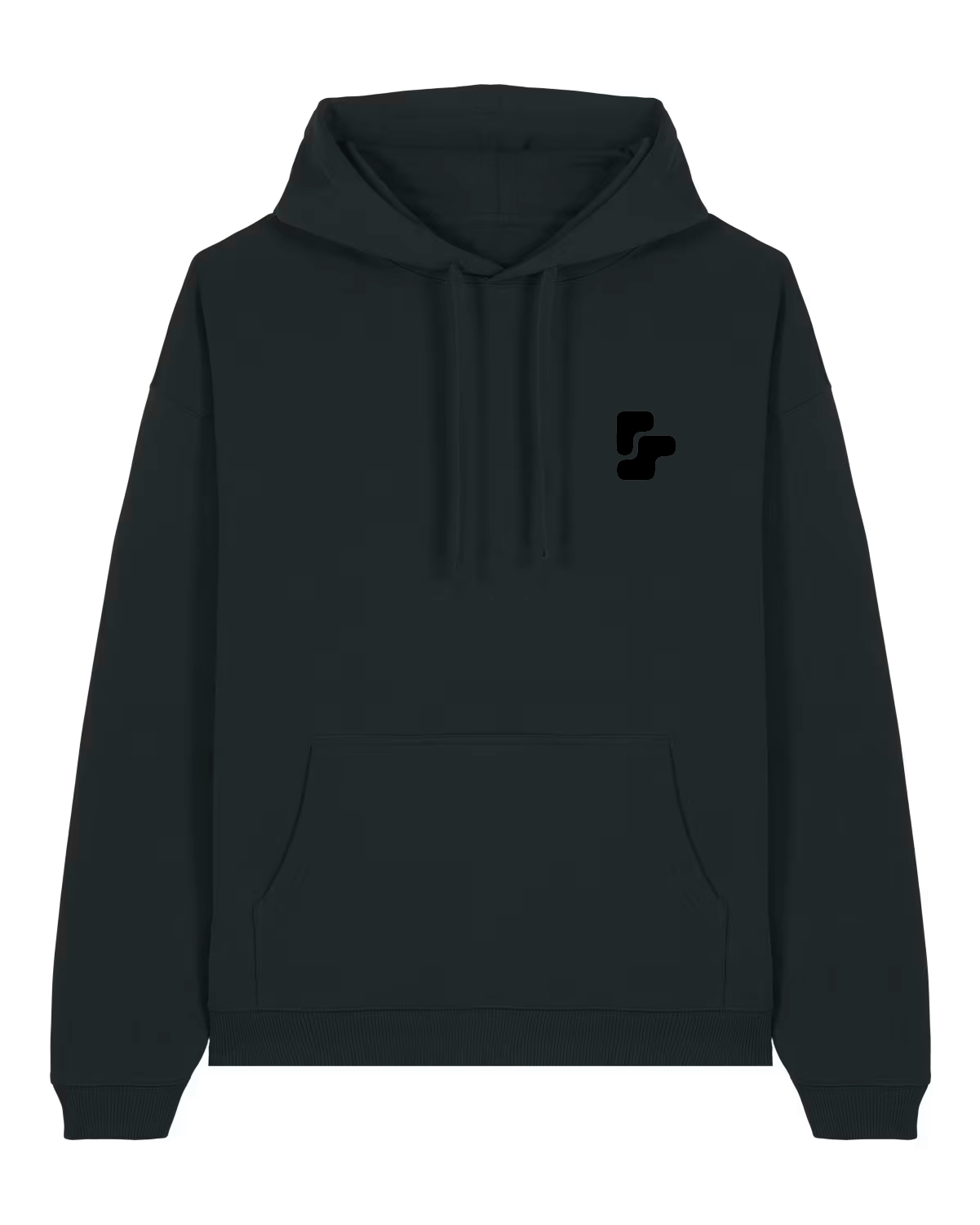 Sweat Capuche Oversize BRUT - Black
