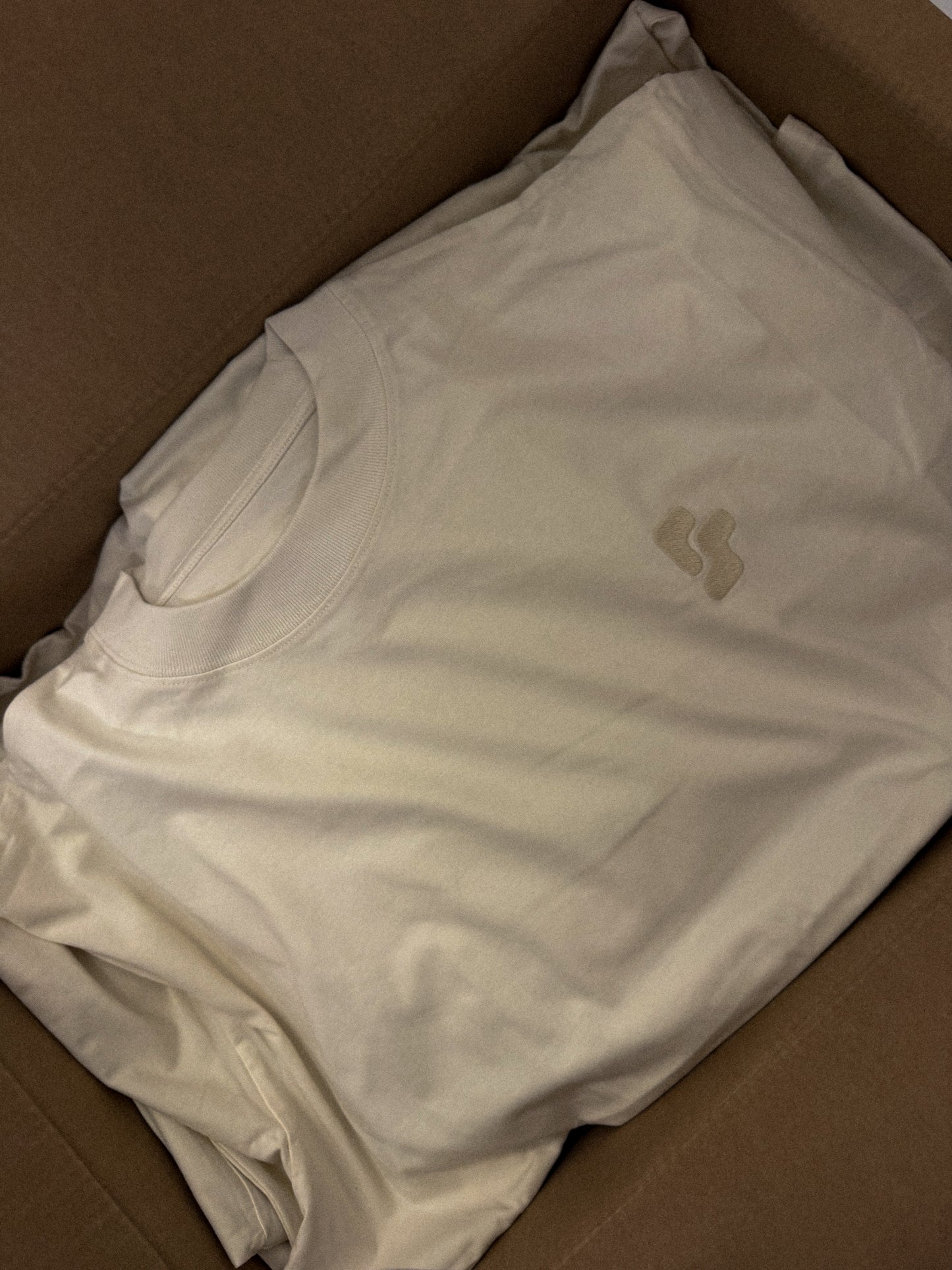 T-Shirt Oversize BRUT - Cream