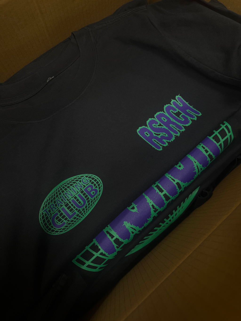 T-Shirt Oversize Globe Training Club - Black