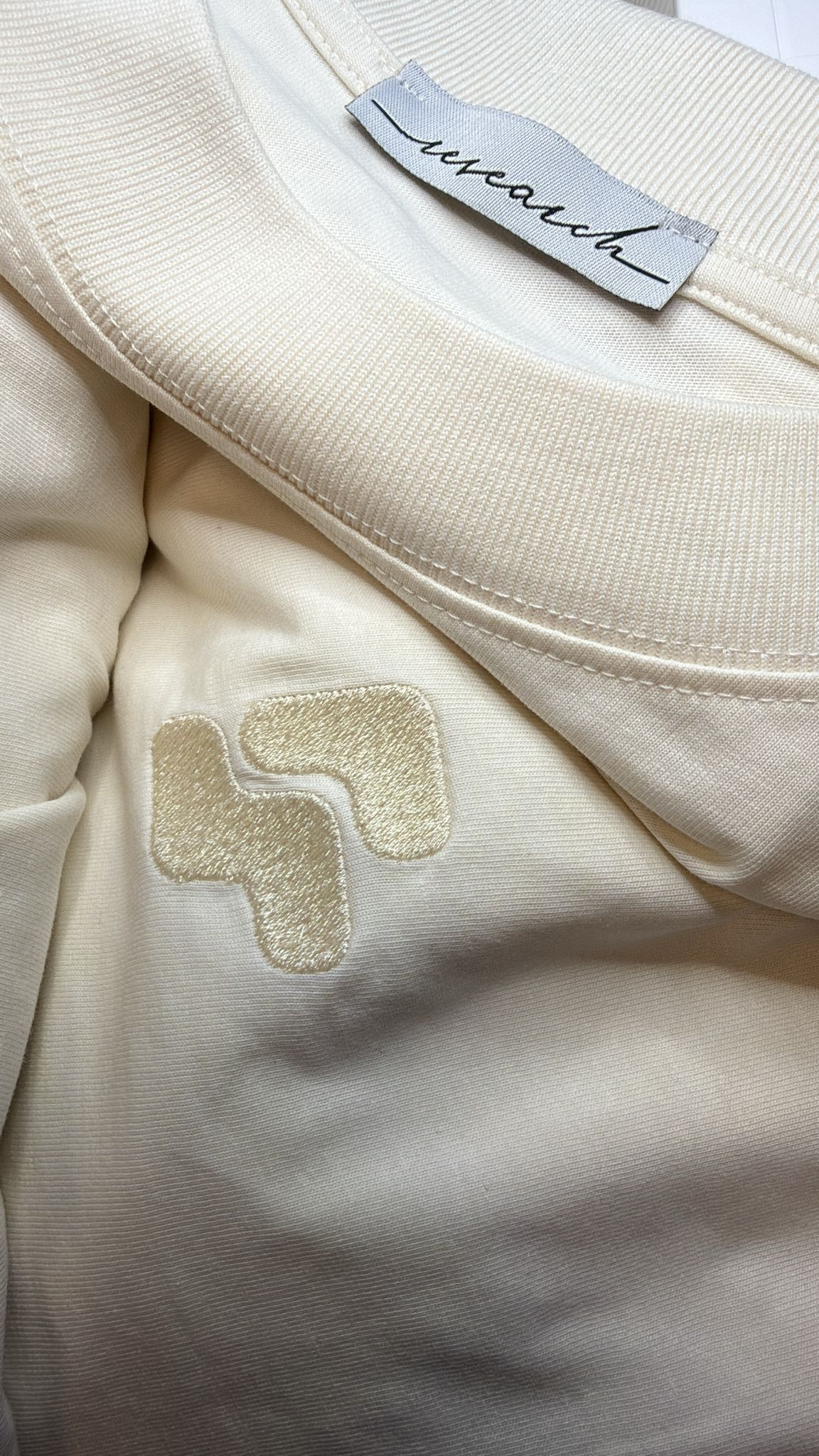 T-Shirt Oversize BRUT - Cream